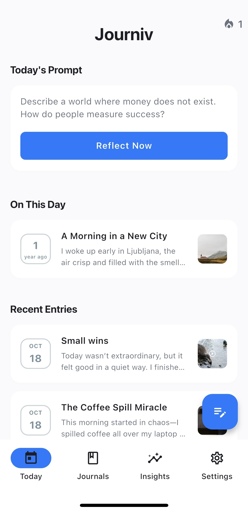 Journiv self hosted journal app