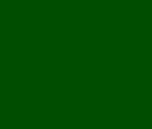 A screenshot showing a specific shade of green, the HEX code for which is 004d00