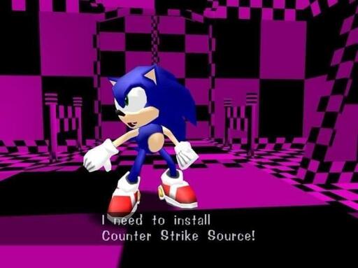 low quality shadows the hedgehog